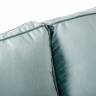 Диван Scott трехместный серо-голубой