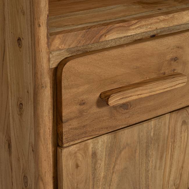 Витрина Secret de Maison Натурвуд/Naturwood (мод. 1477) массив акации, натуральный натуральный массив акации