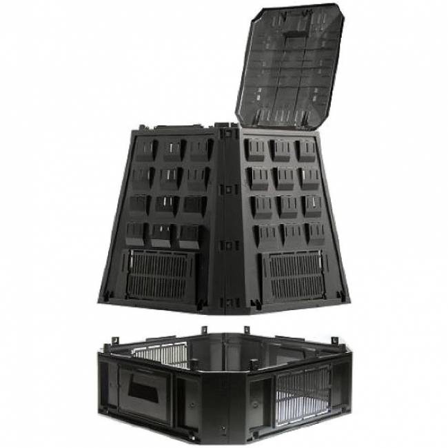 Компостер Prosperplast Evogreen 630 л, черный