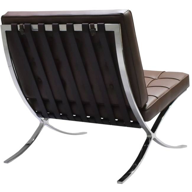 Кресло BARCELONA CHAIR коричневый