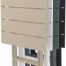 Стол пластиковый складной Helen Folding Table 60 белый 600х600х740 мм